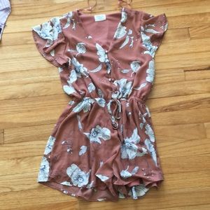 Flowery flowy romper